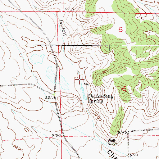 Topographic Map of Hartsel Fire Protection District Station 2, CO