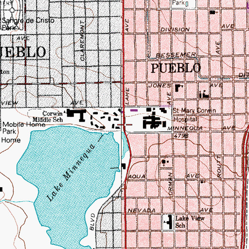 Topographic Map of Flight for Life Colorado 4 Medical Transport, CO