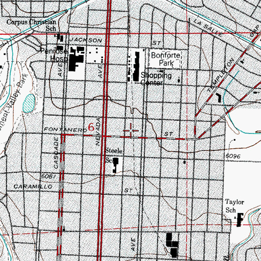 Topographic Map of Children's Hospital Colorado Center for Cancer and Blood Disorders, CO