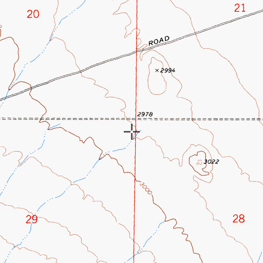 Topographic Map of Arrastre Creek, CA