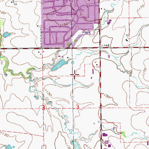 Topographic Map of Foundation Bariatric Hospital of Oklahoma, OK