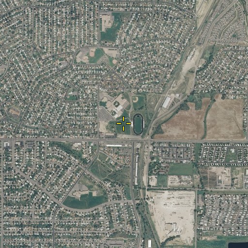 Aerial/Satellite Image of Mapleton Early College, CO