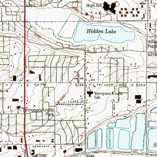 Topographic Map of Rapture Church of God, CO