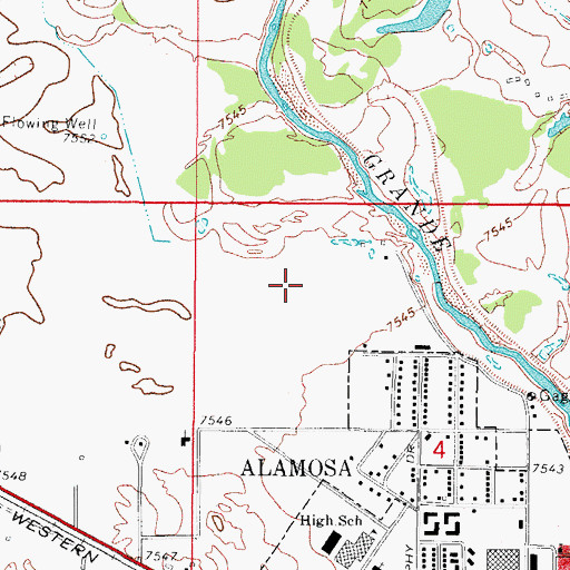Topographic Map of Lidell Carl Bishop Study, CO