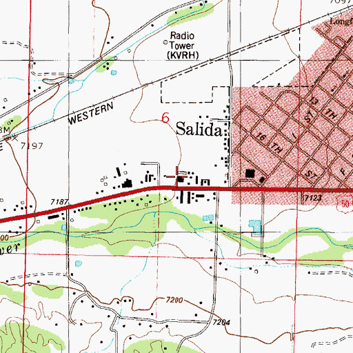 Topographic Map of Colorado State Patrol, CO