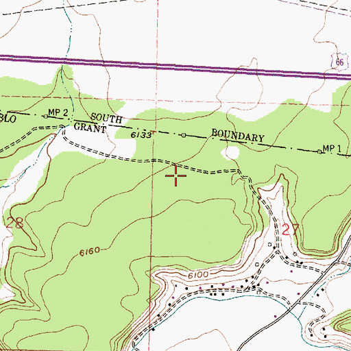 Topographic Map of Acoma - Canoncito - Laguna Service Unit Indian Health Service Hospital, NM