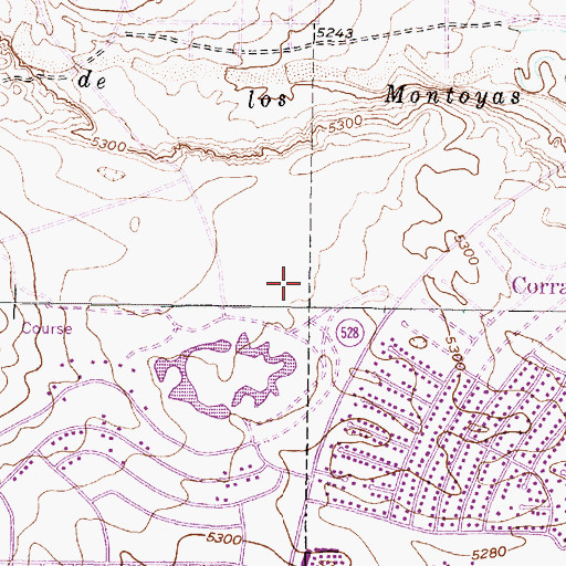 Topographic Map of Presbyterian Medical Group Outpatient Clinic, NM