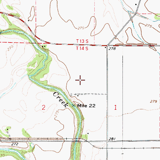 Topographic Map of Halsey Sewage Treatment Facility, OR