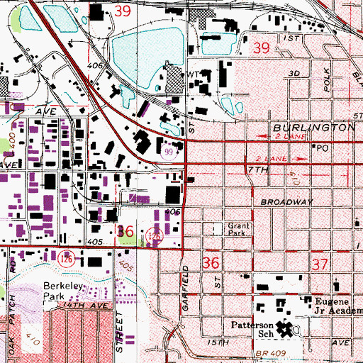 Topographic Map of International Bioresources, OR