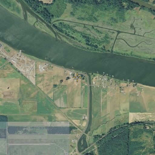 Aerial/Satellite Image of Port Westward Generating Project, OR