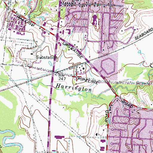 Topographic Map of First Call Ambulance Service Memphis, TN