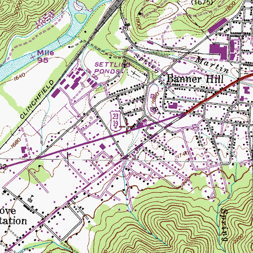 Topographic Map of Medicone Medical Response of Tennessee, TN