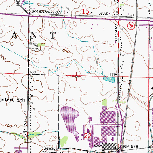 Topographic Map of Samuel Curtis Johnson Fire Brigade, WI
