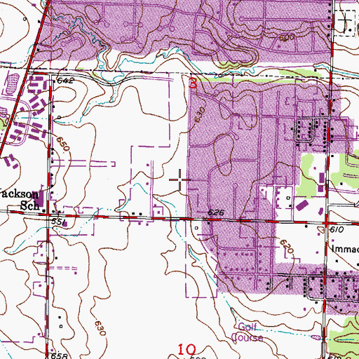 Topographic Map of Sheboygan Fire Department Station 5, WI