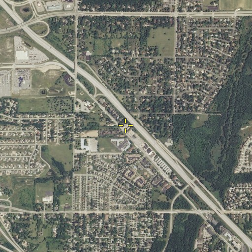 Aerial/Satellite Image of Milwaukee Fire Department Engine 16, WI