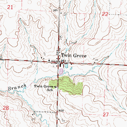 Topographic Map of Juda Community Fire Station 2, WI