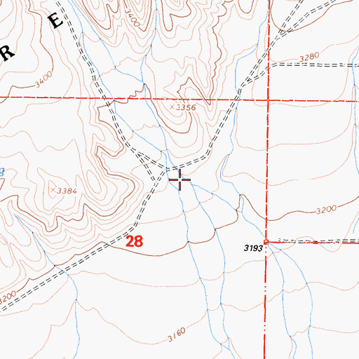 Topographic Map of Big Sycamore Canyon, CA