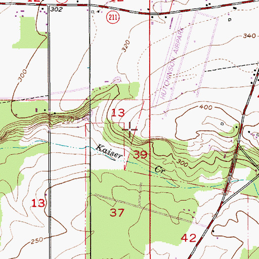 Topographic Map of Helitradewinds Heliport, OR