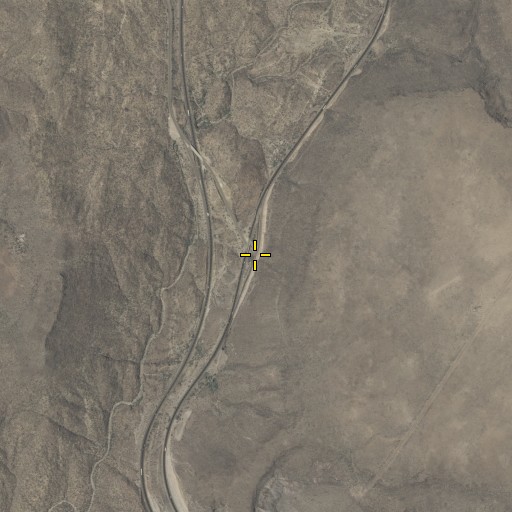 Aerial/Satellite Image of Bumble Bee Interchange, AZ