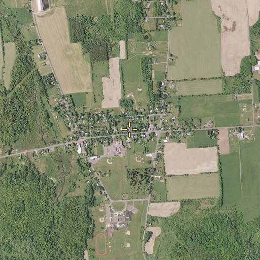 Aerial/Satellite Image of Fabius Fire Department, NY