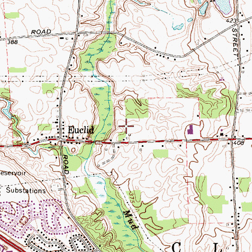 Topographic Map of Clay Fire Training Center, NY