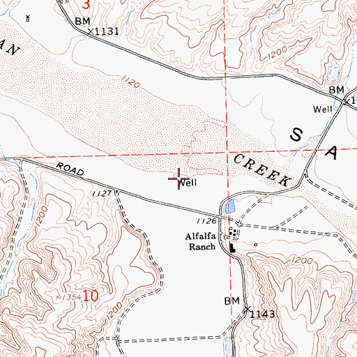 Topographic Map of Camatta Canyon, CA