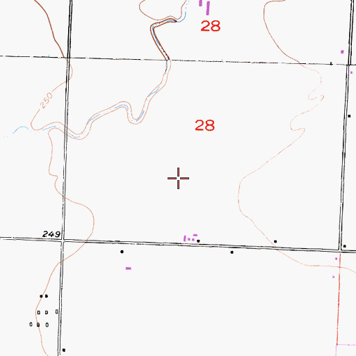 Topographic Map of Westhill Dairy, CA