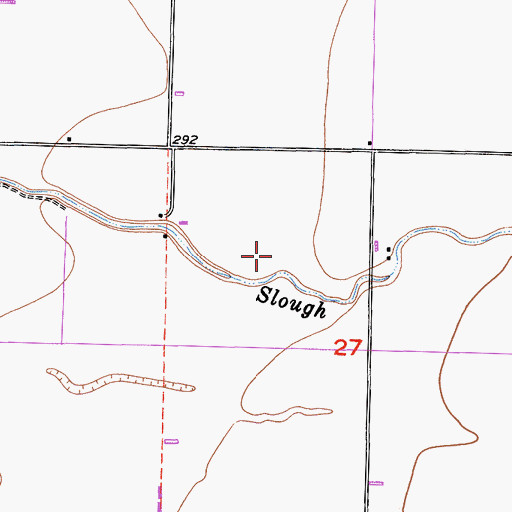 Topographic Map of Bosma Dairy, CA