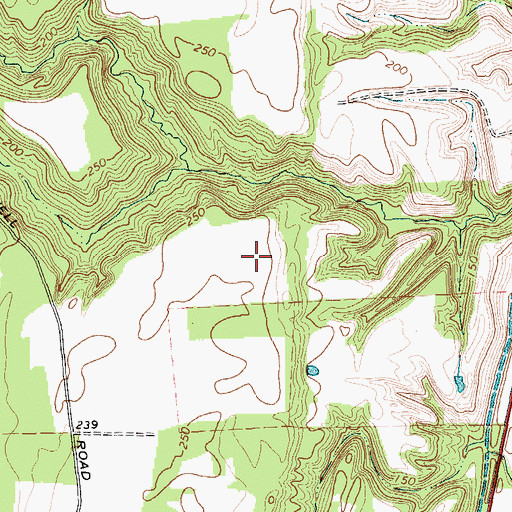 Topographic Map of Gerald B. H. Soloman Saratoga National Cemetery, NY
