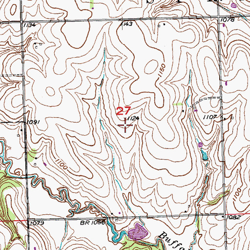 Topographic Map of Plattford Precinct, NE