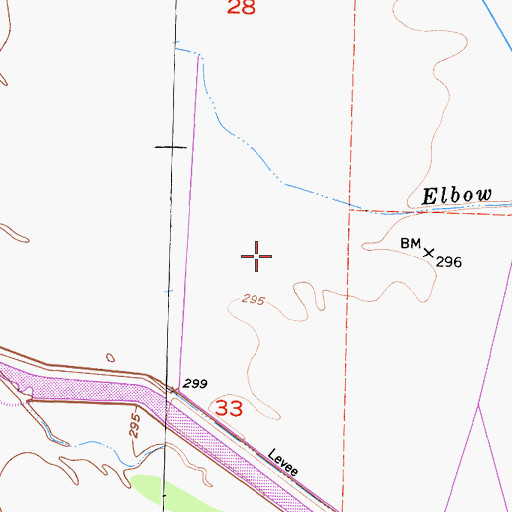 Topographic Map of Milky Way Dairy, CA