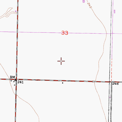 Topographic Map of Vander Eyk Dairy Complex, CA