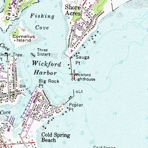 Topographic Map of The Brothers, RI