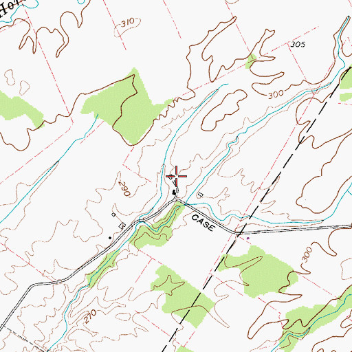 Topographic Map of Bar Z Farm, NY
