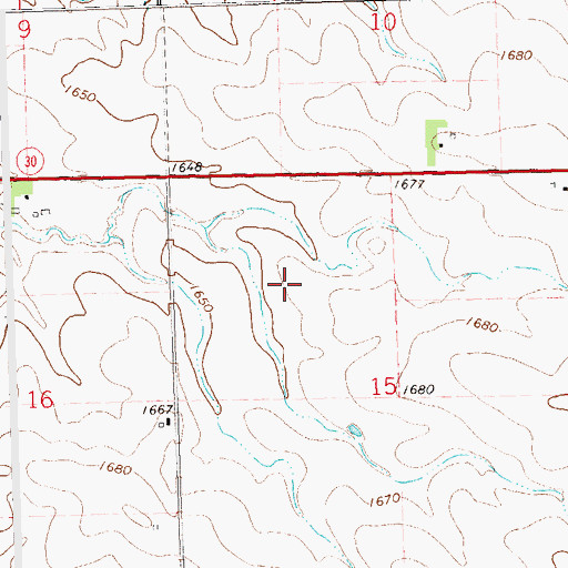 Topographic Map of Pipestone Wastewater Treatment Plant, MN