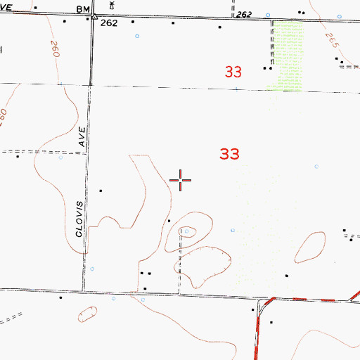 Topographic Map of Leonardo Brothers Dairy, CA