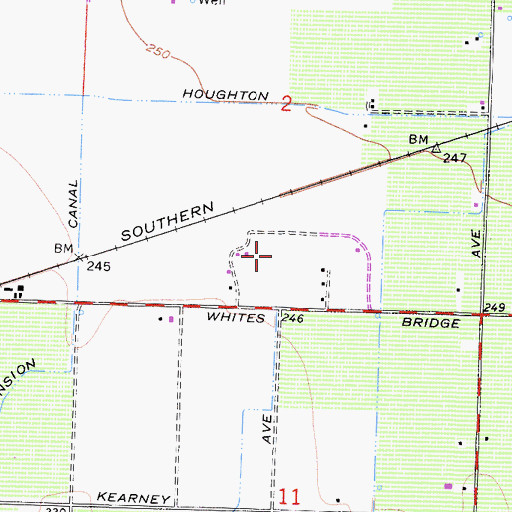 Topographic Map of Milky Way Dairy, CA