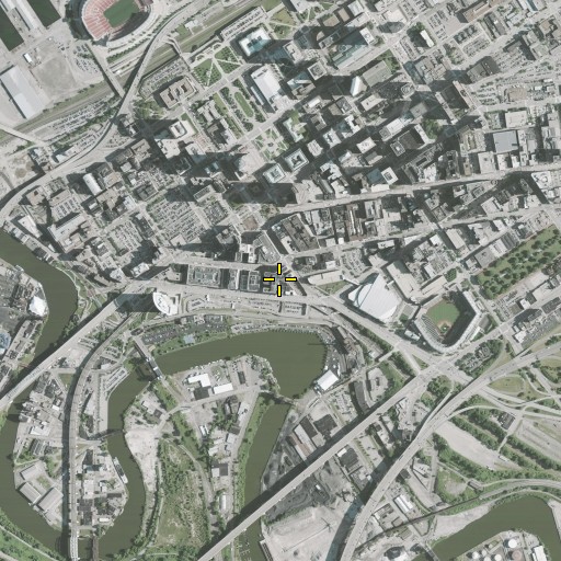 Aerial/Satellite Image of Landmark Office Towers, OH