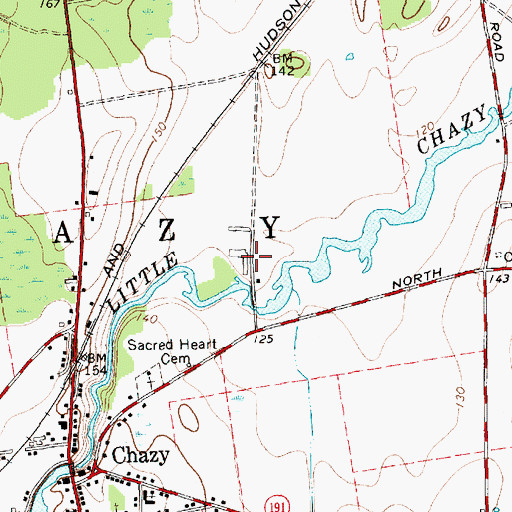 Topographic Map of Rovers Farm, NY