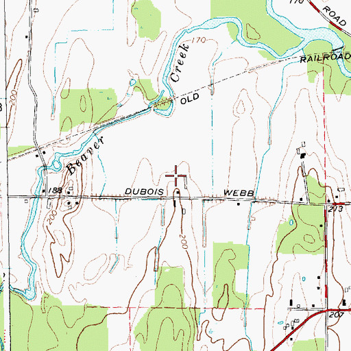Topographic Map of Hidden View Farms, NY