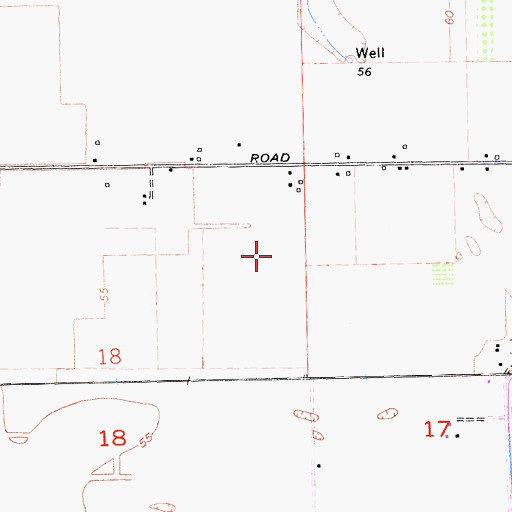 Topographic Map of Alamo Dairy, CA