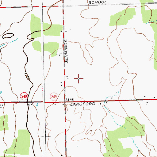 Topographic Map of Richmond Farms Dairy, NY