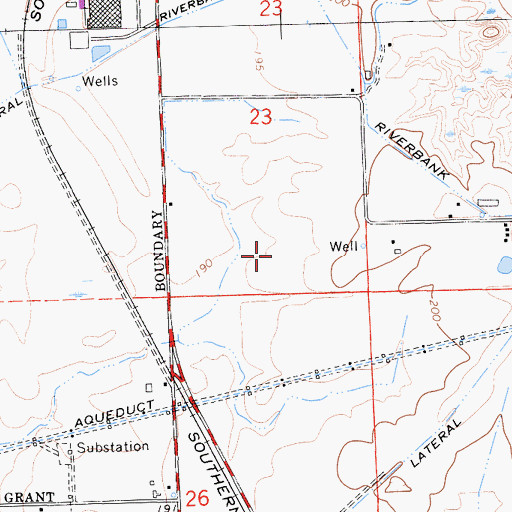 Topographic Map of Dutch Star Dairy, CA