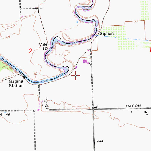 Topographic Map of Hertle Dairy, CA