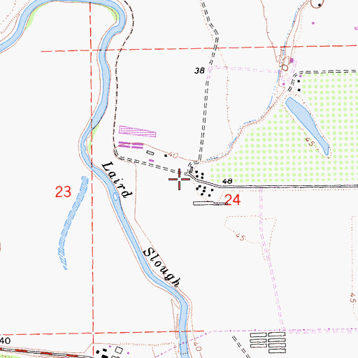 Topographic Map of Hidden Valley Dairy, CA