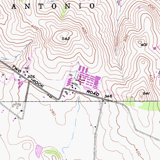Topographic Map of Reichardt Duck Farm, CA