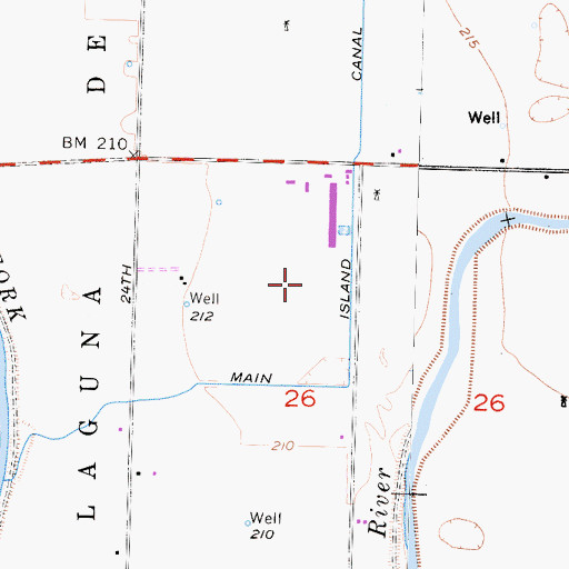 Topographic Map of Droogh Dairy, CA