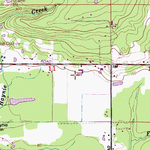 Topographic Map of Paul Dairy, WA