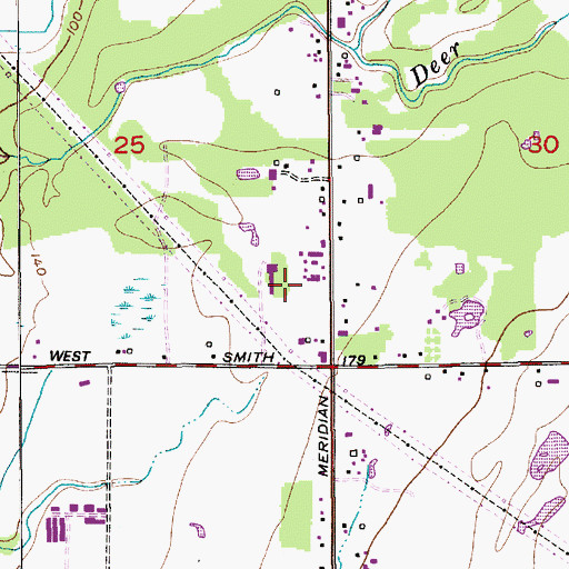 Topographic Map of Smit Dairy, WA