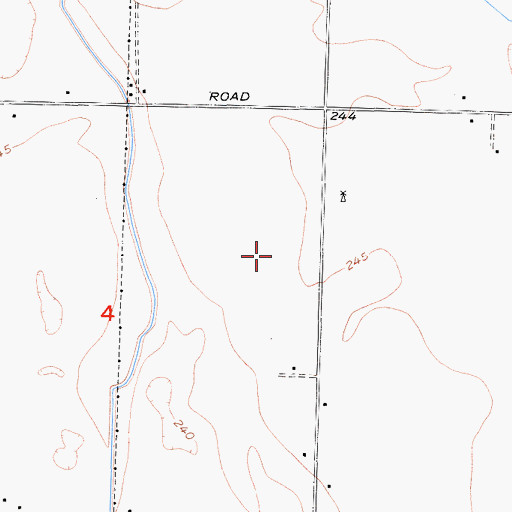 Topographic Map of Warmerdam Dairy, CA